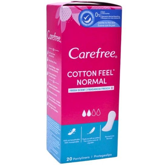 CAREFREE PENSOS DIARIOS COTTON 20UNI CAREFREE PENSOS DIARIOS COTTON 20UNI