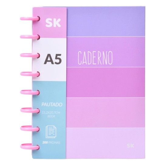 BLOCO NOTAS A5 15X20 SK 3098-013-D2CX48 BLOCO NOTAS A5 15X20 SK 3098-013-D2CX48