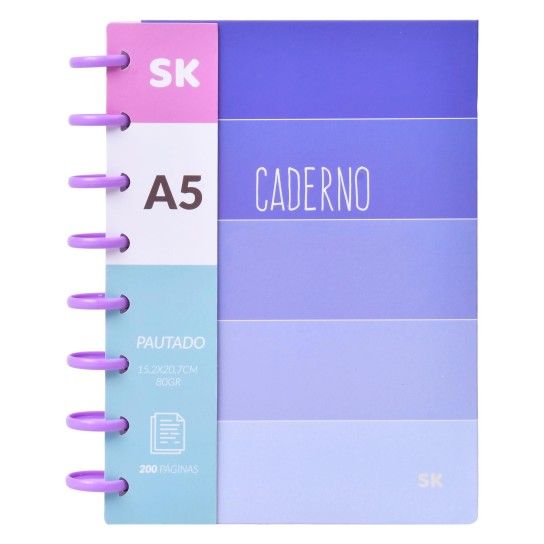 BLOCO NOTAS A5 15X20 SK 3098-013-D2CX48 BLOCO NOTAS A5 15X20 SK 3098-013-D2CX48