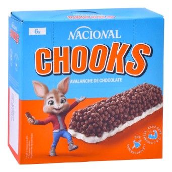 BARRA CEREAIS CHOOKS NACIONAL 6UNX20G