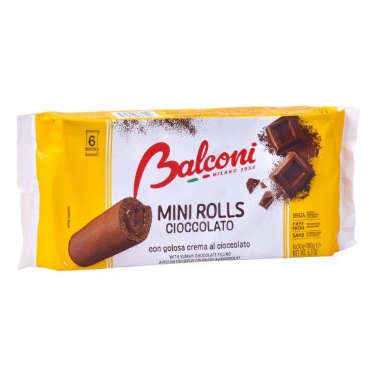 MINIROLLS CACAO 222GR MINIROLLS CACAO 222GR