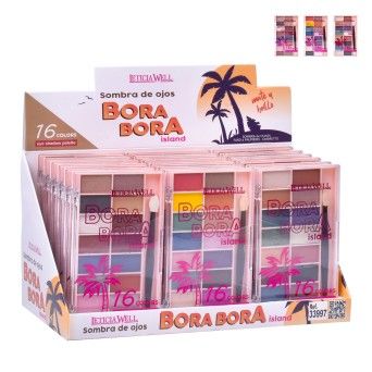 SOMBRA OLHOS 16 CORES BORA BORA 33997 CX18