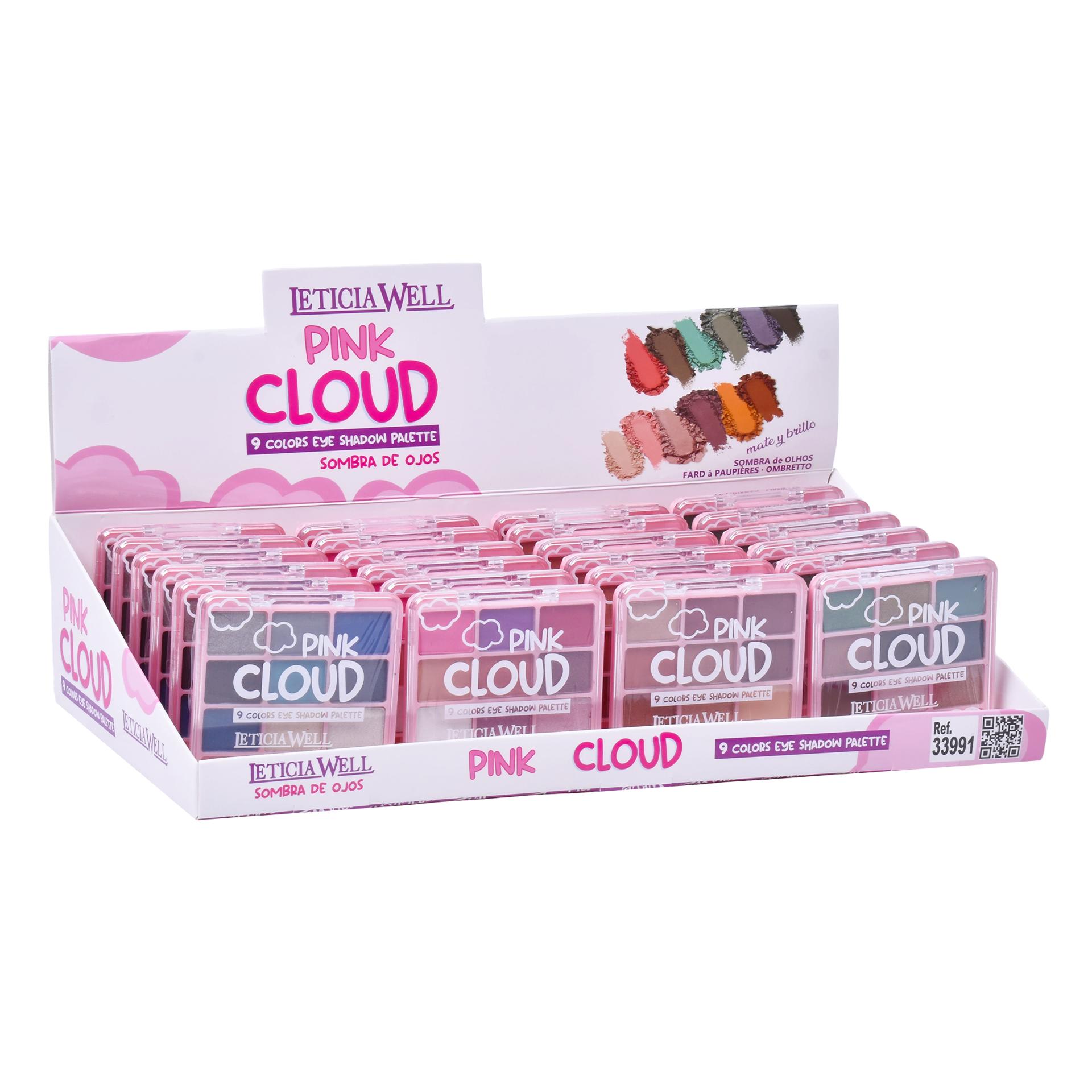 SOMBRA OLHOS 9 CORES PINK CLOUD SOMBRA OLHOS 9 CORES PINK CLOUD