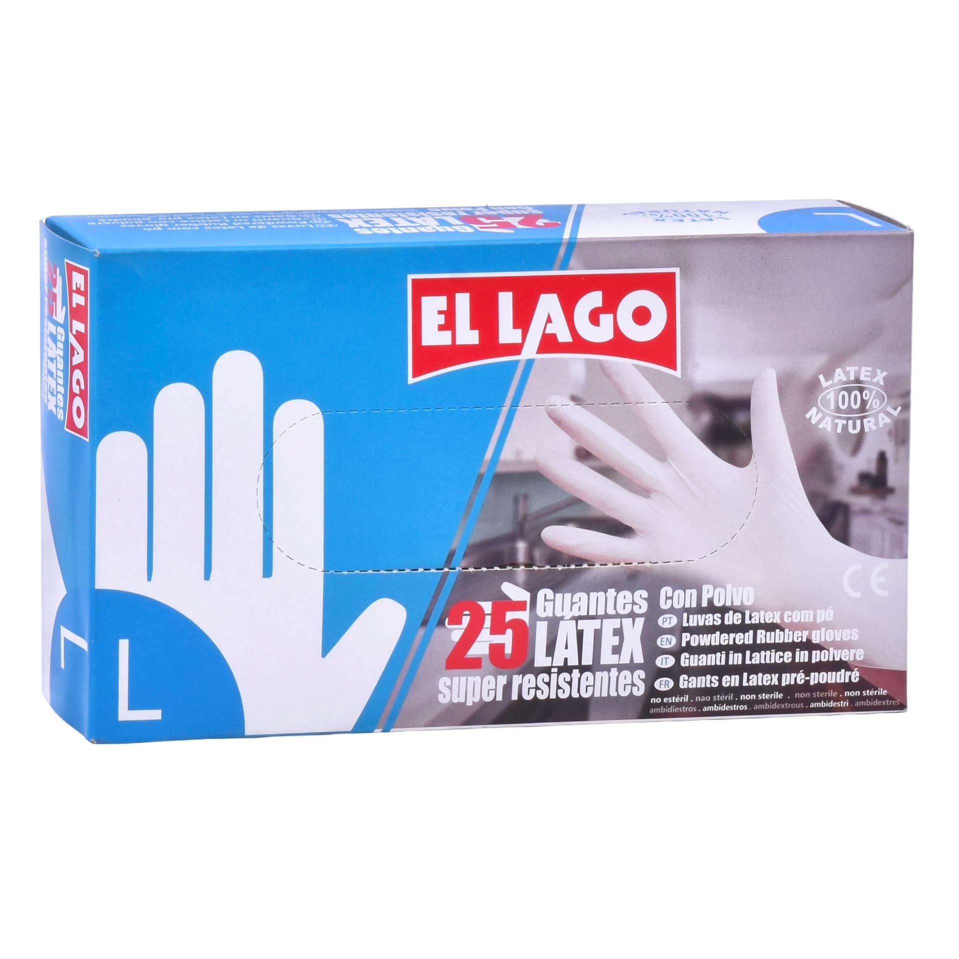 LUVAS LATEX 25 UNID. T.GRD LUVAS LATEX 25 UNID. T.GRD