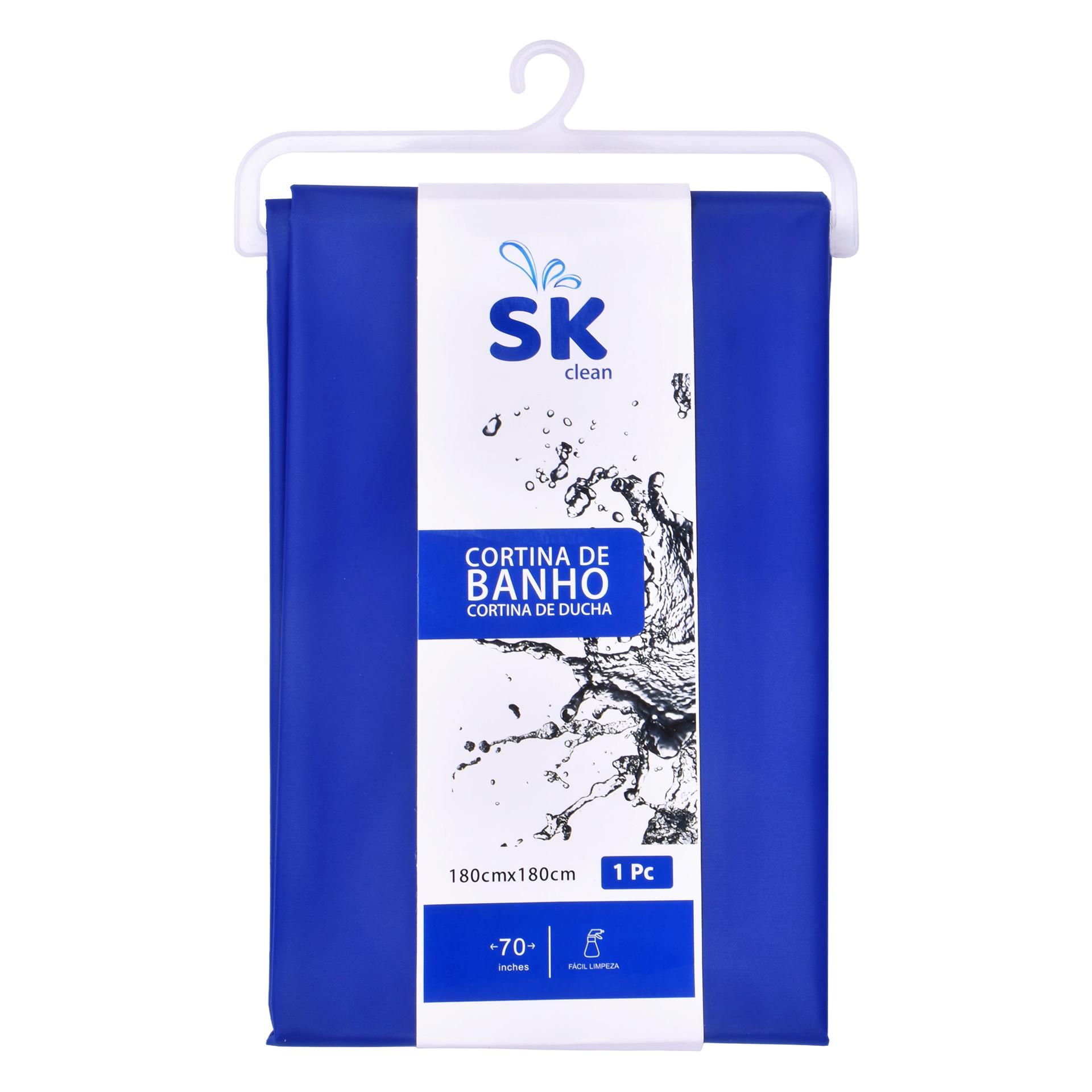 CORTINA WC 1.8X1.8M PVC AZUL 1589-112-D CX60 CORTINA WC 1.8X1.8M PVC AZUL 1589-112-D CX60