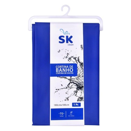CORTINA WC 1.8X1.8M PVC AZUL 1589-112-D CX60 CORTINA WC 1.8X1.8M PVC AZUL 1589-112-D CX60