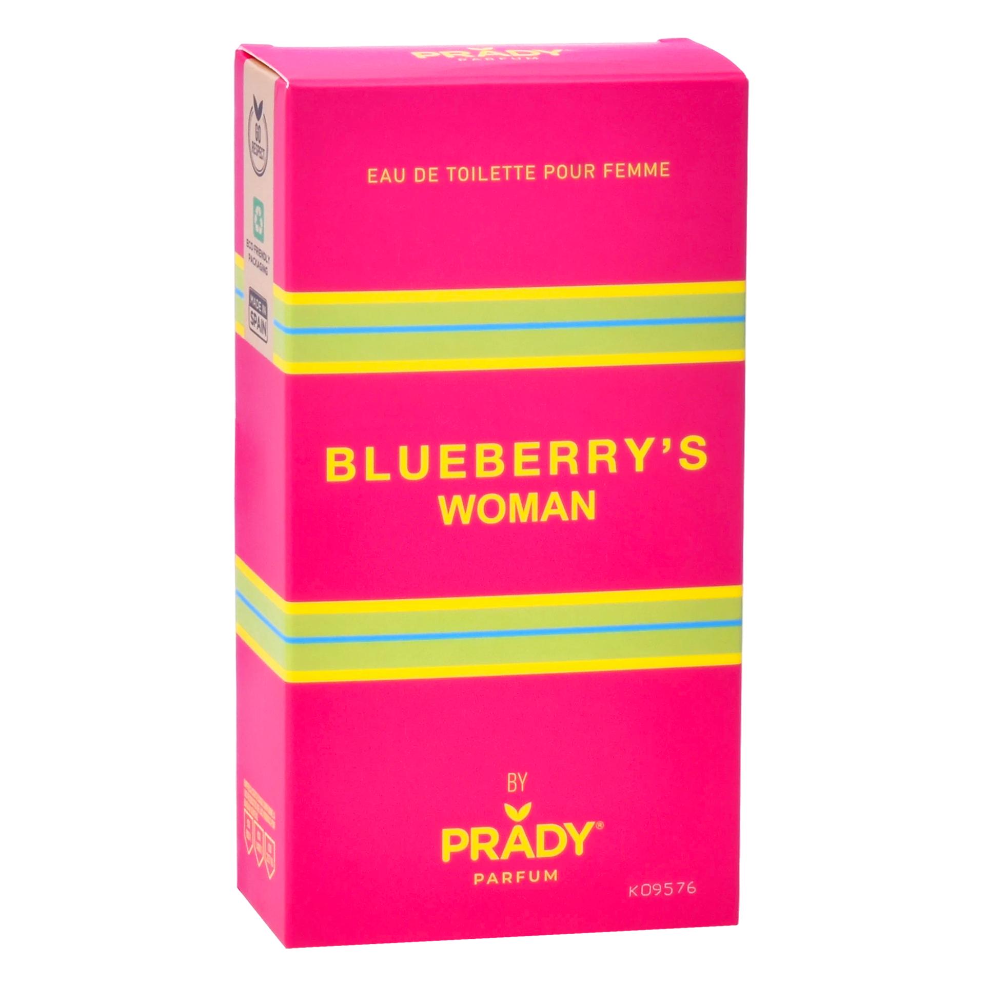 EAU DE TOILETTE BLUEBERRY´S 100ML CX24 EAU DE TOILETTE BLUEBERRY´S 100ML CX24