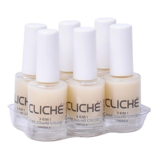 VERNIZ CLICHE 3 EM 1 11ML 6UN 49CBBC VERNIZ CLICHE 3 EM 1 11ML 6UN 49CBBC