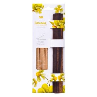 INCENSO CITRONELA C/ SUPORTE CX72