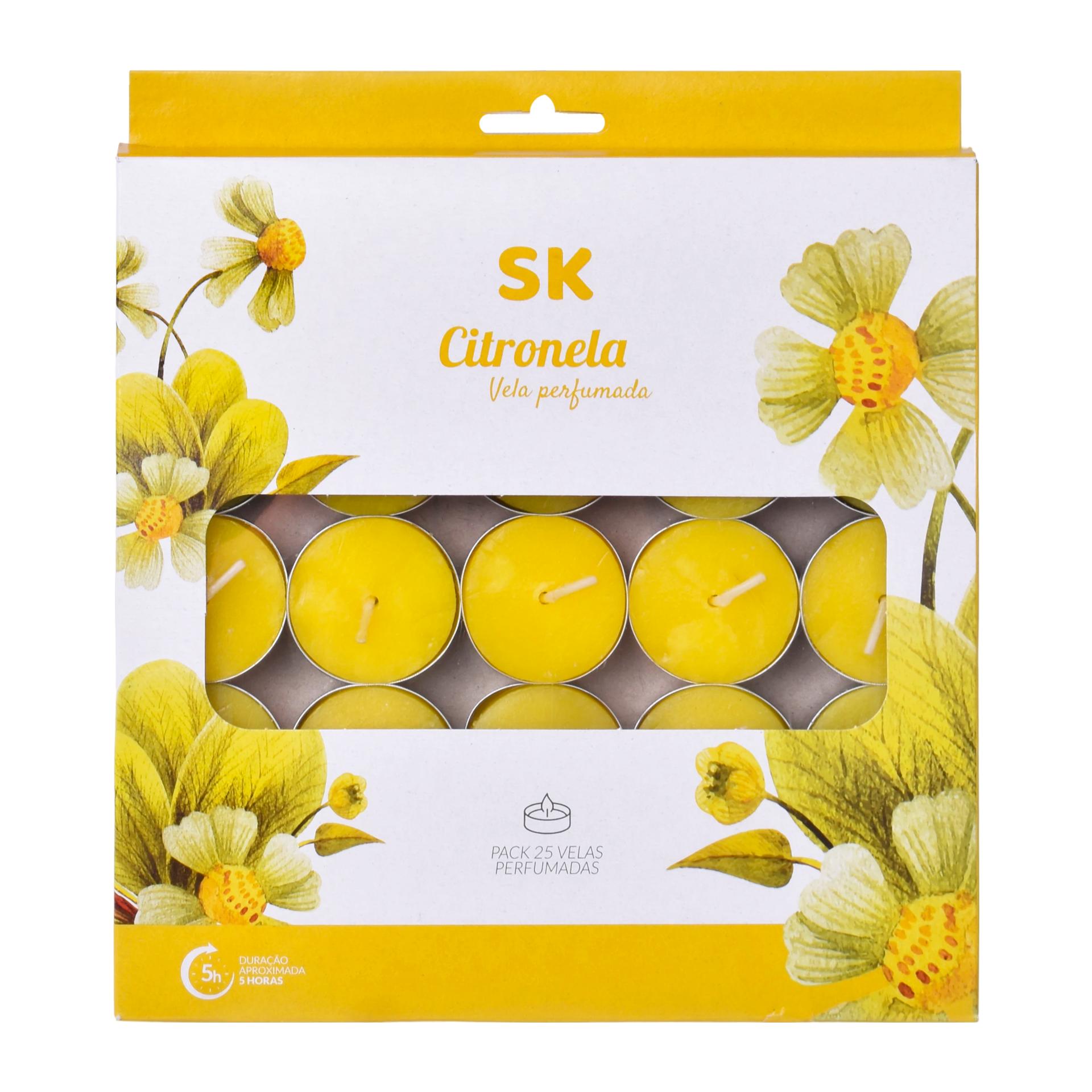 VELA CITRONELA PACK 25UN 821-00 CX24 VELA CITRONELA PACK 25UN 821-00 CX24