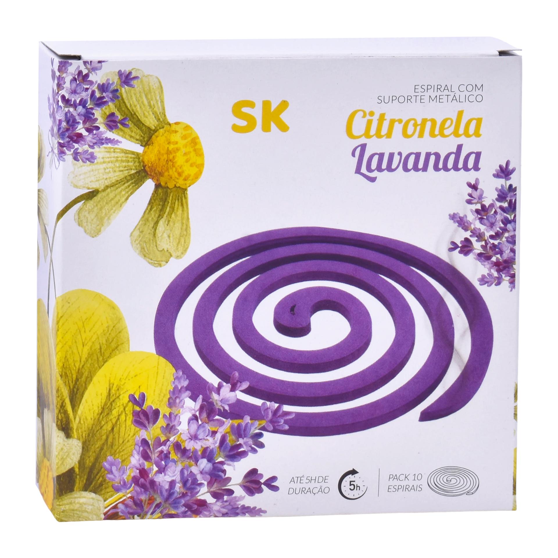 VELA ESPIRAL LAVANDA 10UN 821-07 CX48 VELA ESPIRAL LAVANDA 10UN 821-07 CX48