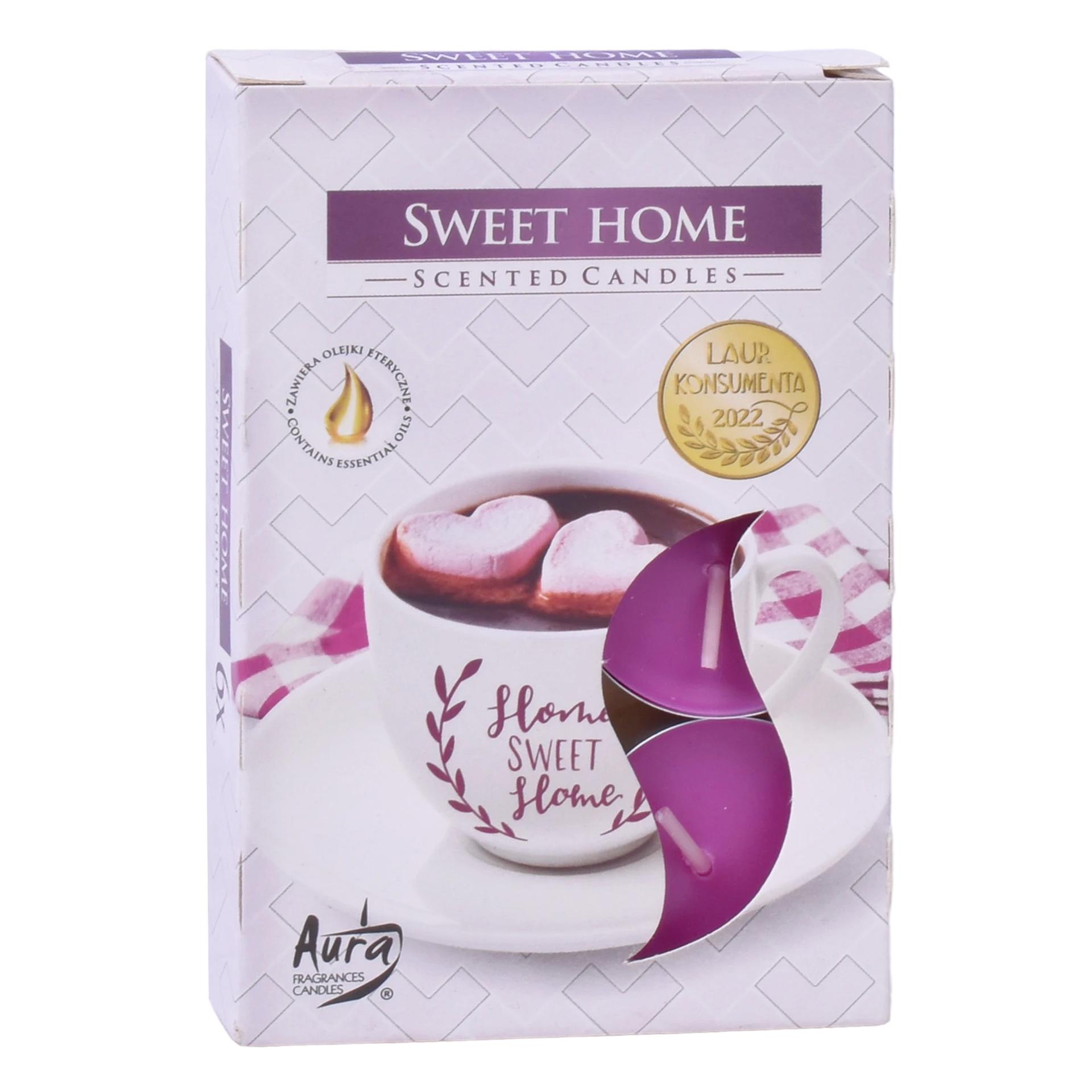 VELAS TEALIGHT DOCE LAR 6UNI