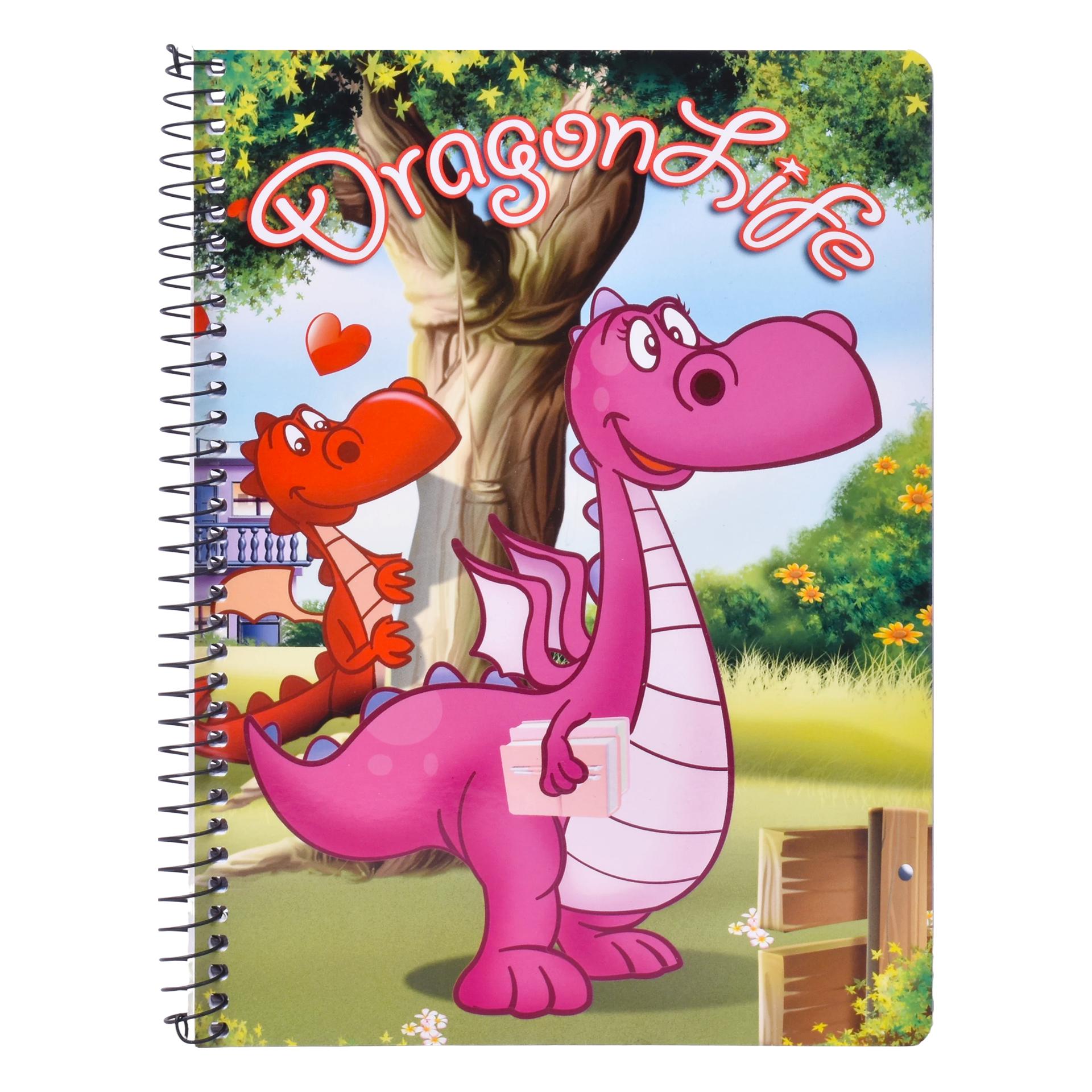 CADERNO ESPIRAL A5 80F PAUT DRAGON LIFE CADERNO ESPIRAL A5 80F PAUT DRAGON LIFE