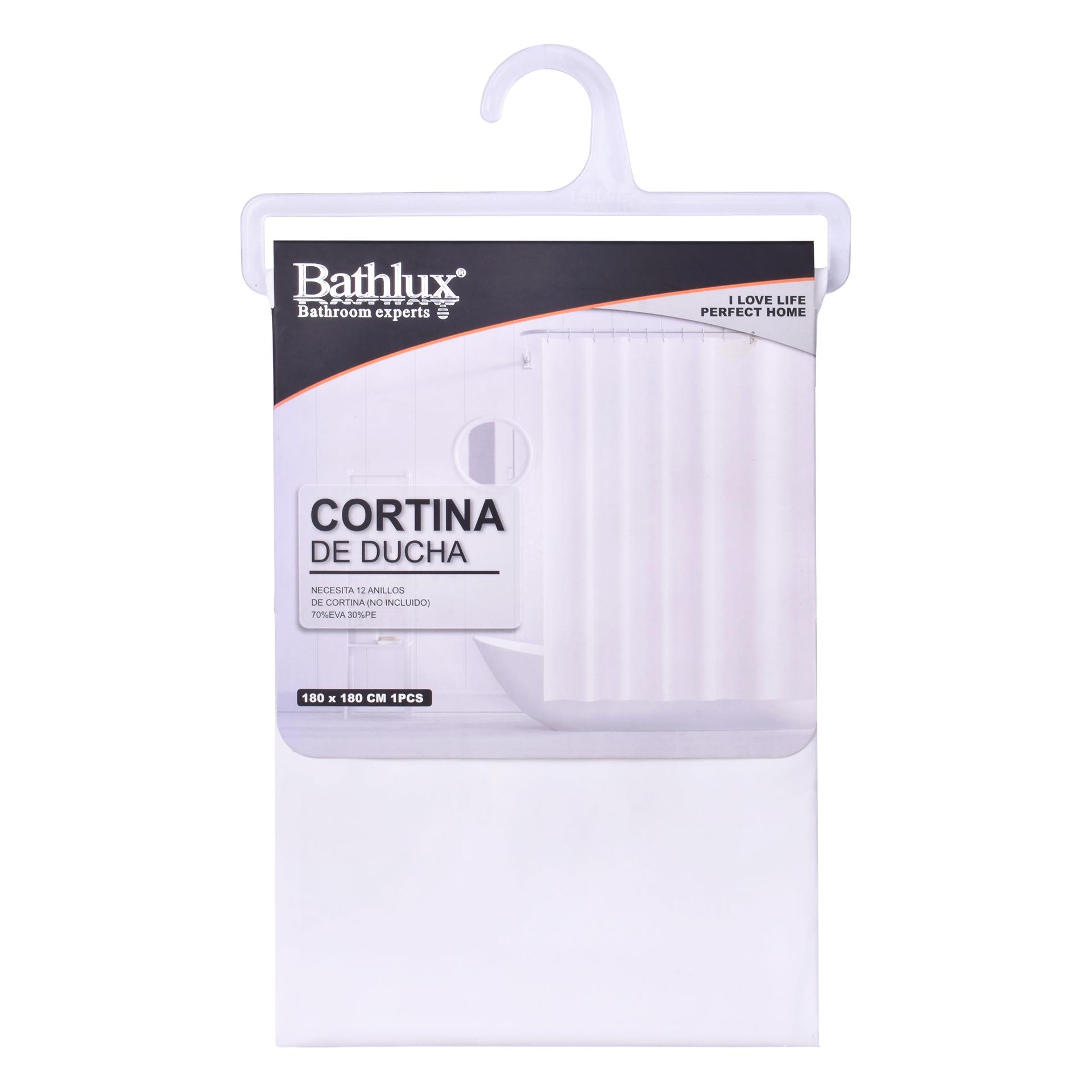 CORTINA BANHO 1.8X1.8M BRC 2632-000-B CX48 CORTINA BANHO 1.8X1.8M BRC 2632-000-B CX48