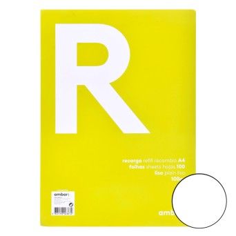 ESCOLA RECARGA A4 100G LISO