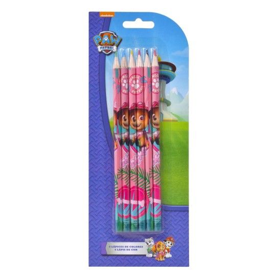 LAPIS COR PAW PATROL 6UNI AST4042 LAPIS COR PAW PATROL 6UNI AST4042