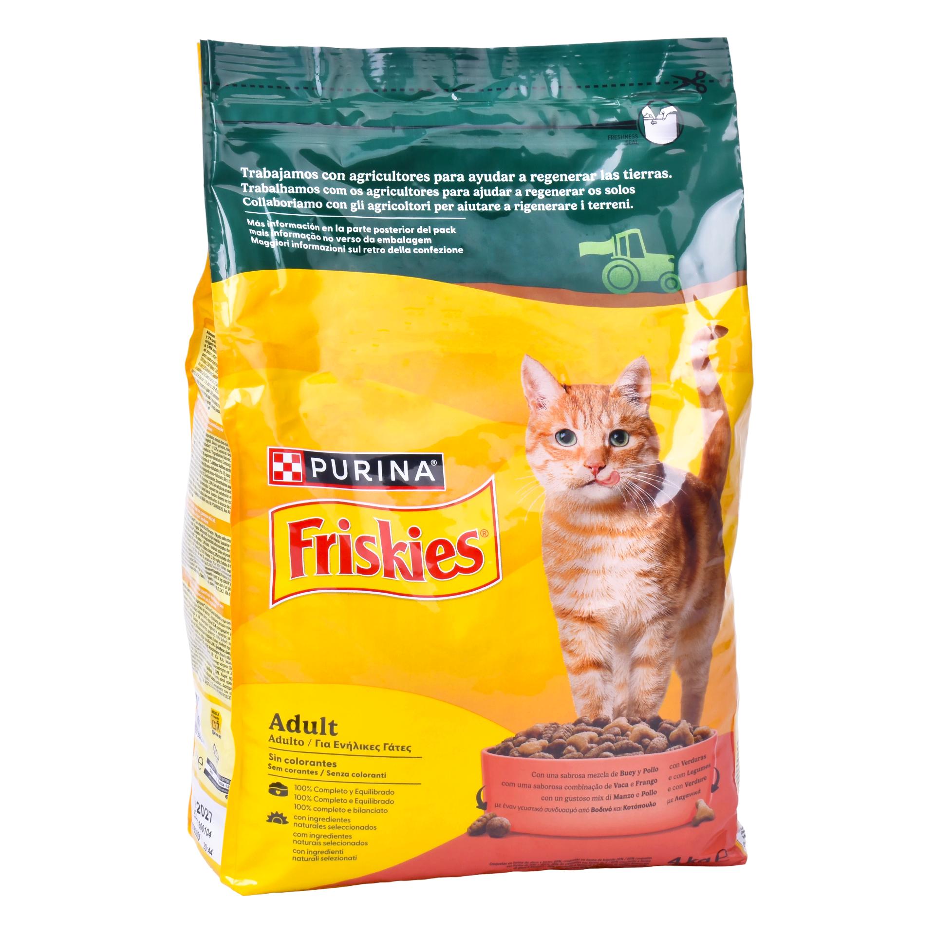 FRISKIES GATO ADT VACA/GALINHA 4KG CX4 FRISKIES GATO ADT VACA/GALINHA 4KG CX4