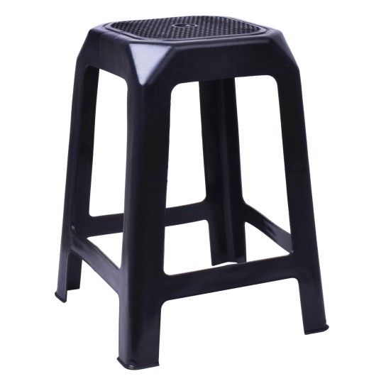 BANCO PLASTICO PRETO 25X25X45CM BANCO PLASTICO PRETO 25X25X45CM