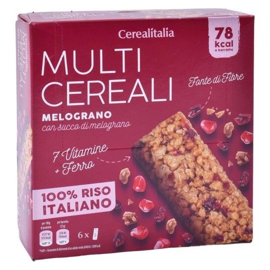 BARRA CEREAIS 6UNX21G MELOGRANO BARRA CEREAIS 6UNX21G MELOGRANO