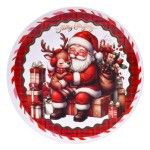 PRATO NATAL 25CM SK 207-367-03 CX24 PRATO NATAL 25CM SK 207-367-03 CX24