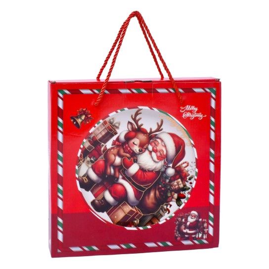PRATO NATAL 25CM SK 207-367-03 CX24 PRATO NATAL 25CM SK 207-367-03 CX24