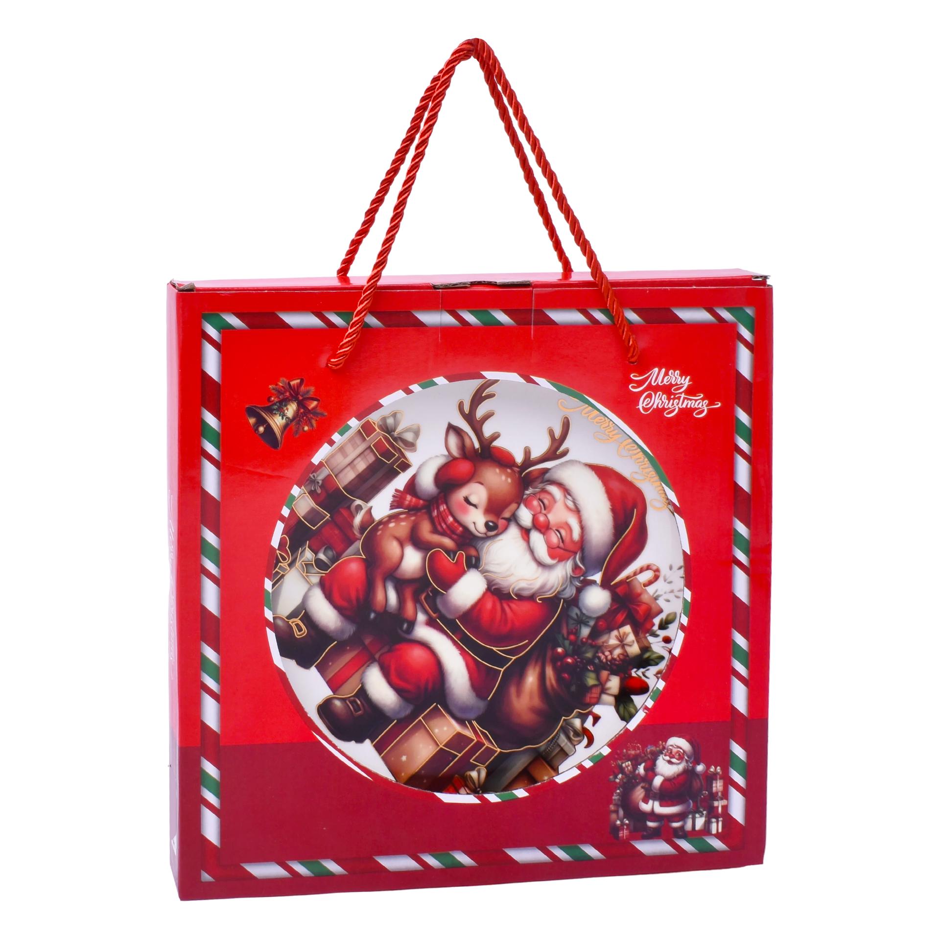 PRATO NATAL 25CM SK 207-367-03 CX24 PRATO NATAL 25CM SK 207-367-03 CX24