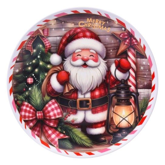 PRATO NATAL 25CM SK 207-367-02 CX24 PRATO NATAL 25CM SK 207-367-02 CX24