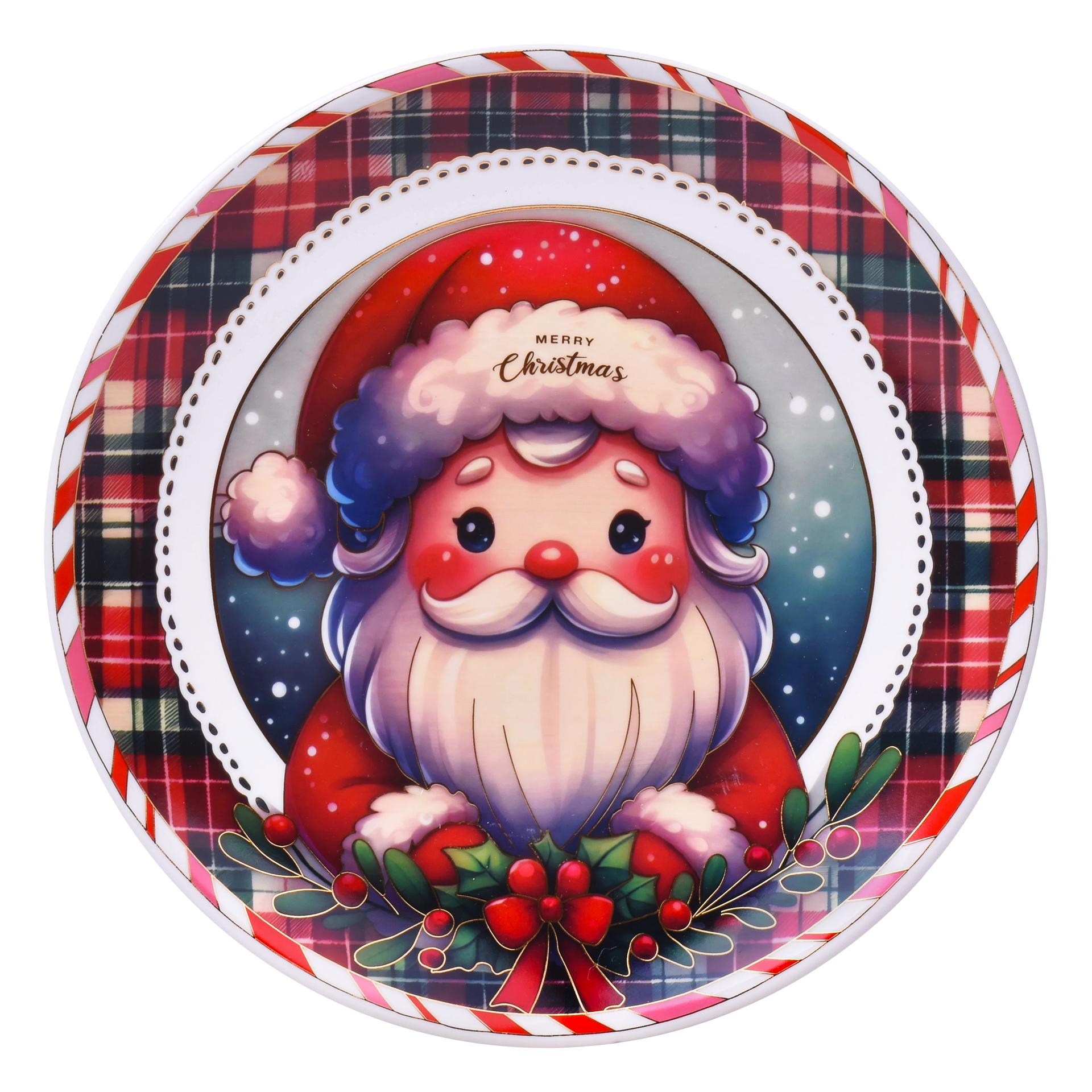 PRATO NATAL 25CM SK 207-367-01 CX24 PRATO NATAL 25CM SK 207-367-01 CX24