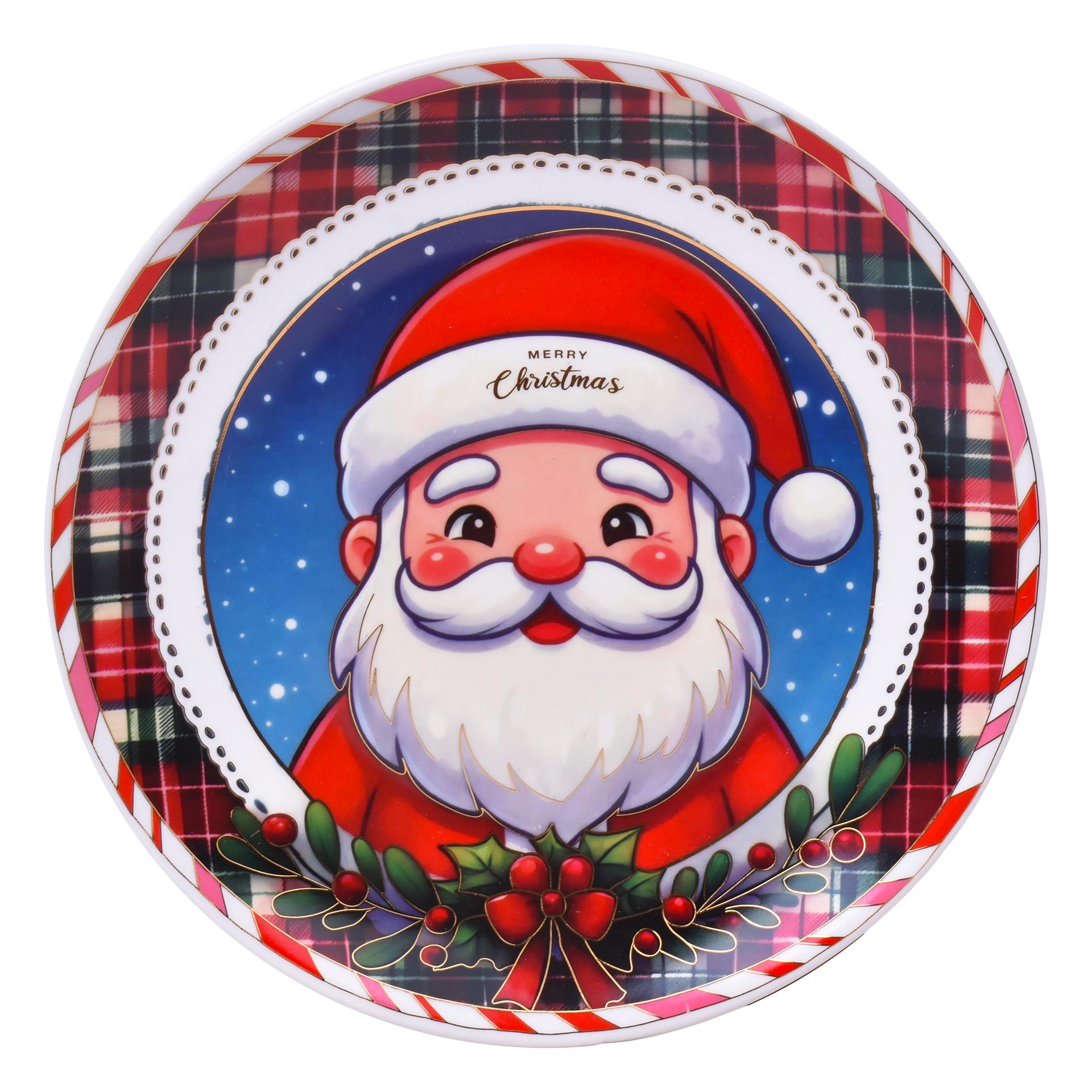 PRATO NATAL 25CM SK 207-367-01 CX24 PRATO NATAL 25CM SK 207-367-01 CX24