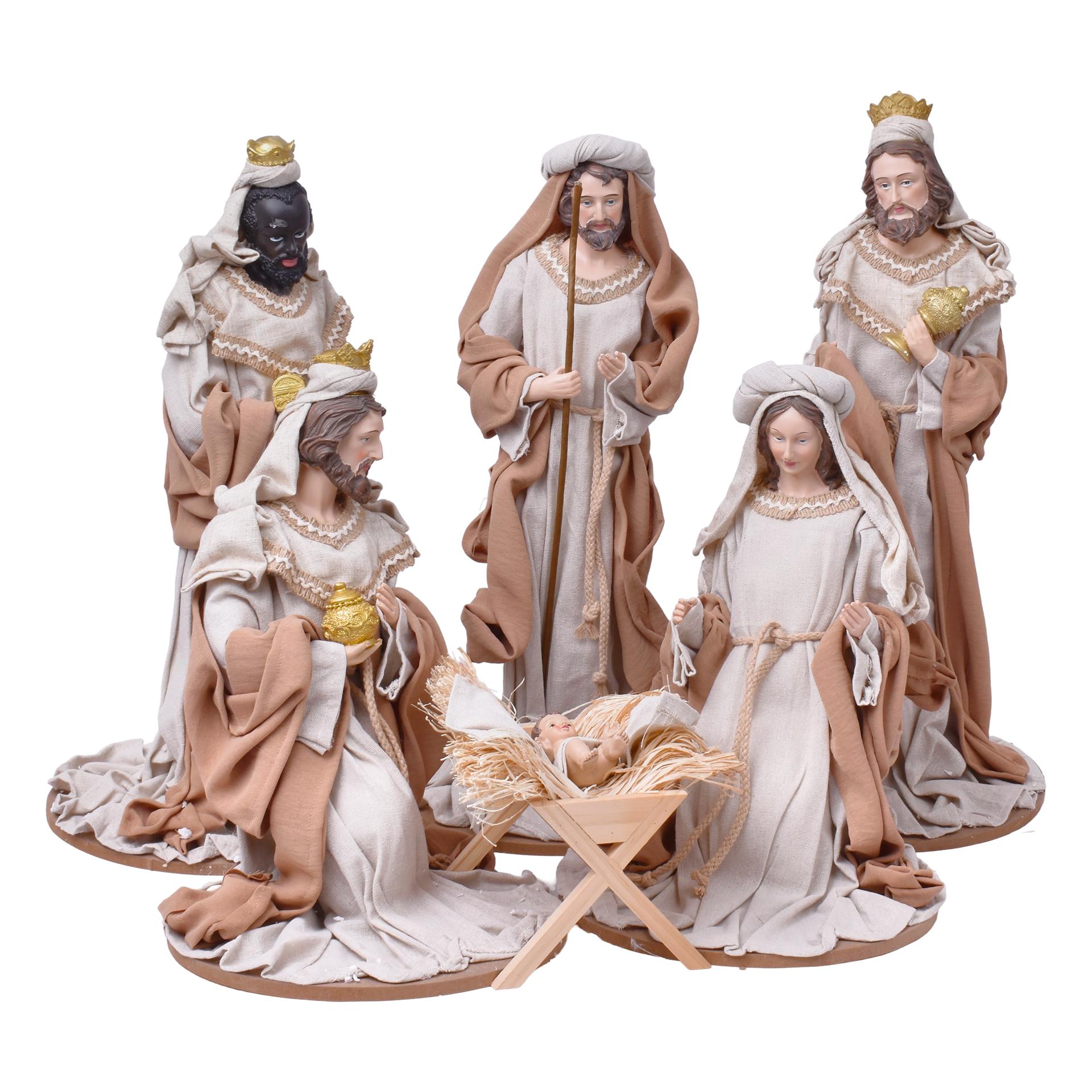 CONJ. 6 FIGURAS PRESEPIO 52CM SK 300-8555 CX1 CONJ. 6 FIGURAS PRESEPIO 52CM SK 300-8555 CX1