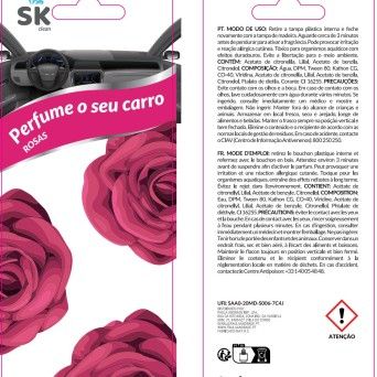 AMBIENT CARRO ROSAS 2963-200B-D CX144
