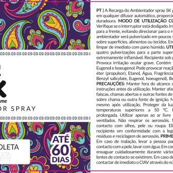 AMB SPRAY BOMBA VIOLETA SK 0026-11 CX48