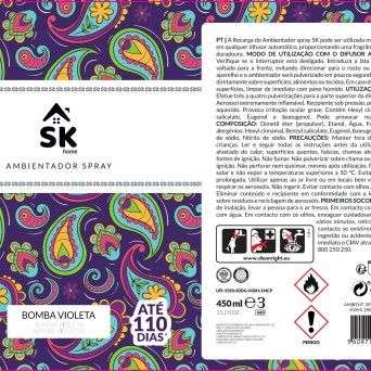 AMB SPRAY VIOLETA 450ML SK0026-803 CX24