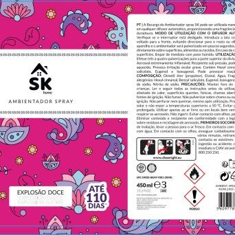 AMB SPRAY EX DOCE 450ML SK 0026-80 CX24