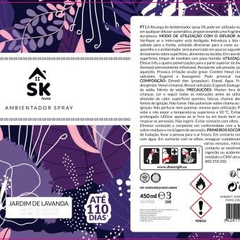 AMB SPRAY LAVAN 450ML SK 0026-802 CX24
