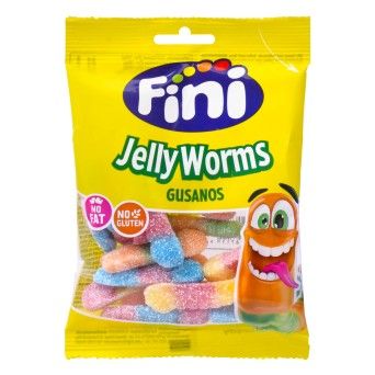 FINI GOMAS JELLY WORMS 90G CX12