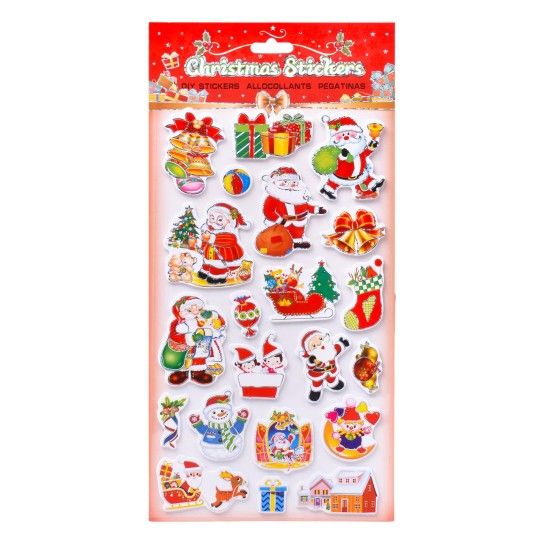 AUTOCOLANTES NATAL 14X30CM SK 207-333 CX240 AUTOCOLANTES NATAL 14X30CM SK 207-333 CX240