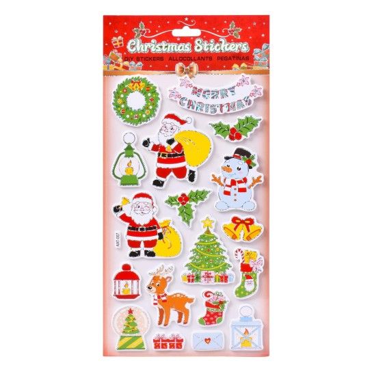 AUTOCOLANTES NATAL 14X30CM SK 207-333 CX240 AUTOCOLANTES NATAL 14X30CM SK 207-333 CX240