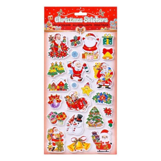 AUTOCOLANTES NATAL 14X30CM SK 207-333 CX240 AUTOCOLANTES NATAL 14X30CM SK 207-333 CX240