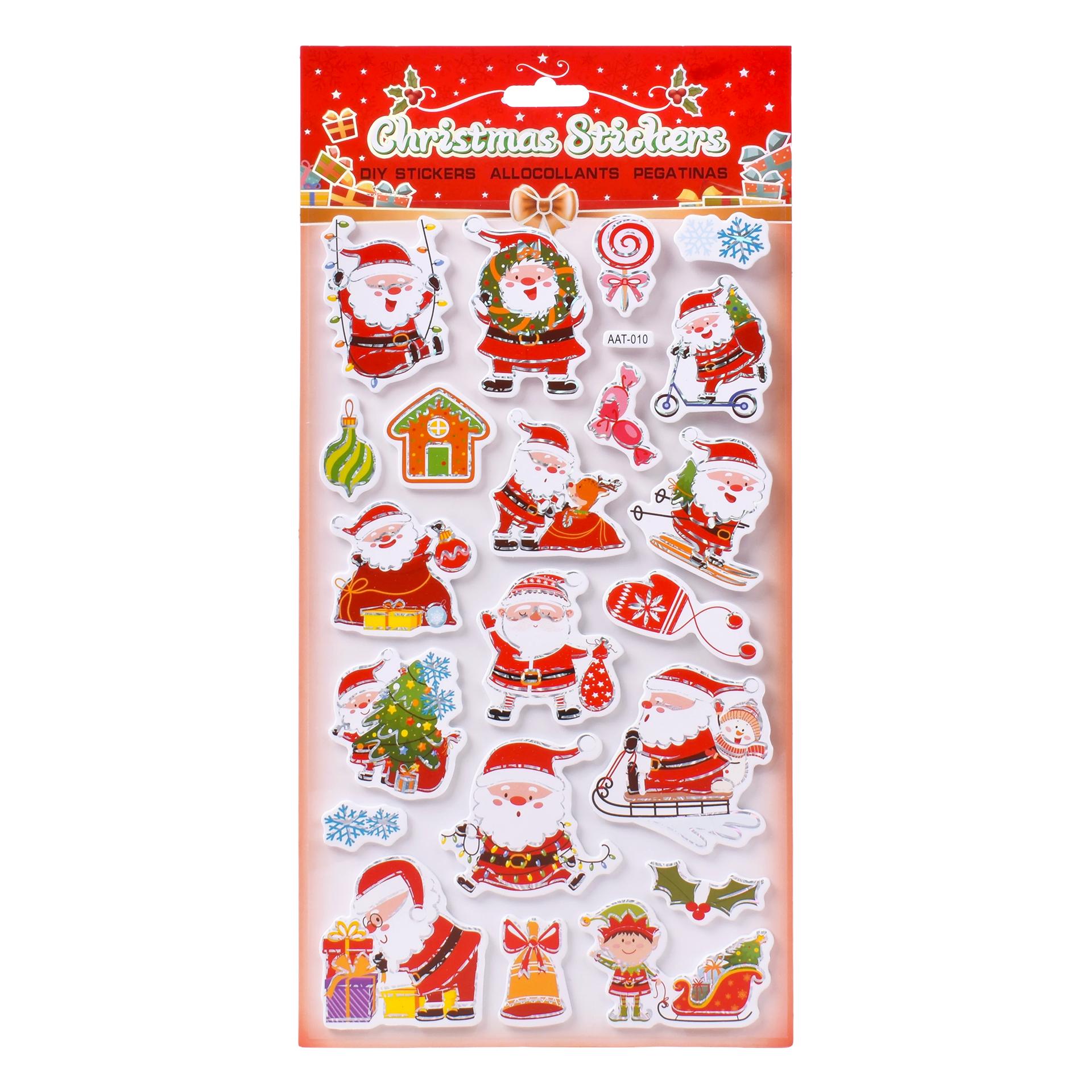 AUTOCOLANTES NATAL 14X30CM SK 207-333 CX240 AUTOCOLANTES NATAL 14X30CM SK 207-333 CX240