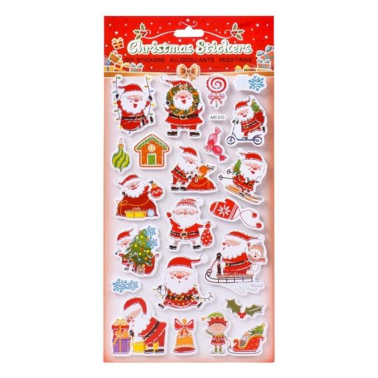 AUTOCOLANTES NATAL 14X30CM SK 207-333 CX240 AUTOCOLANTES NATAL 14X30CM SK 207-333 CX240