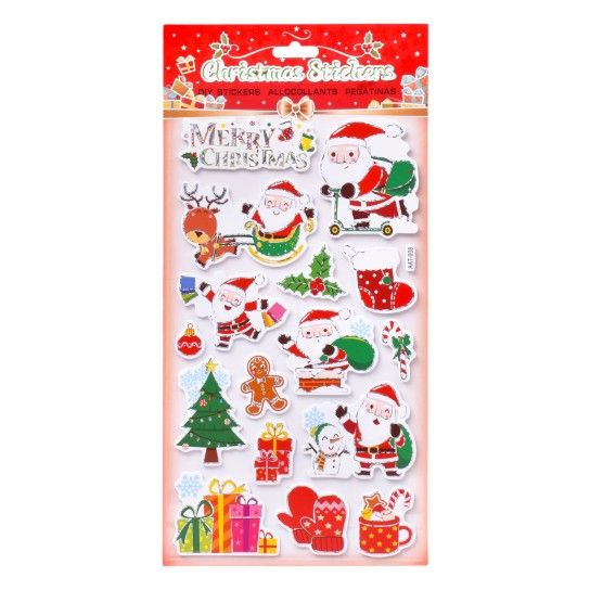 AUTOCOLANTES NATAL 14X30CM SK 207-333 CX240 AUTOCOLANTES NATAL 14X30CM SK 207-333 CX240