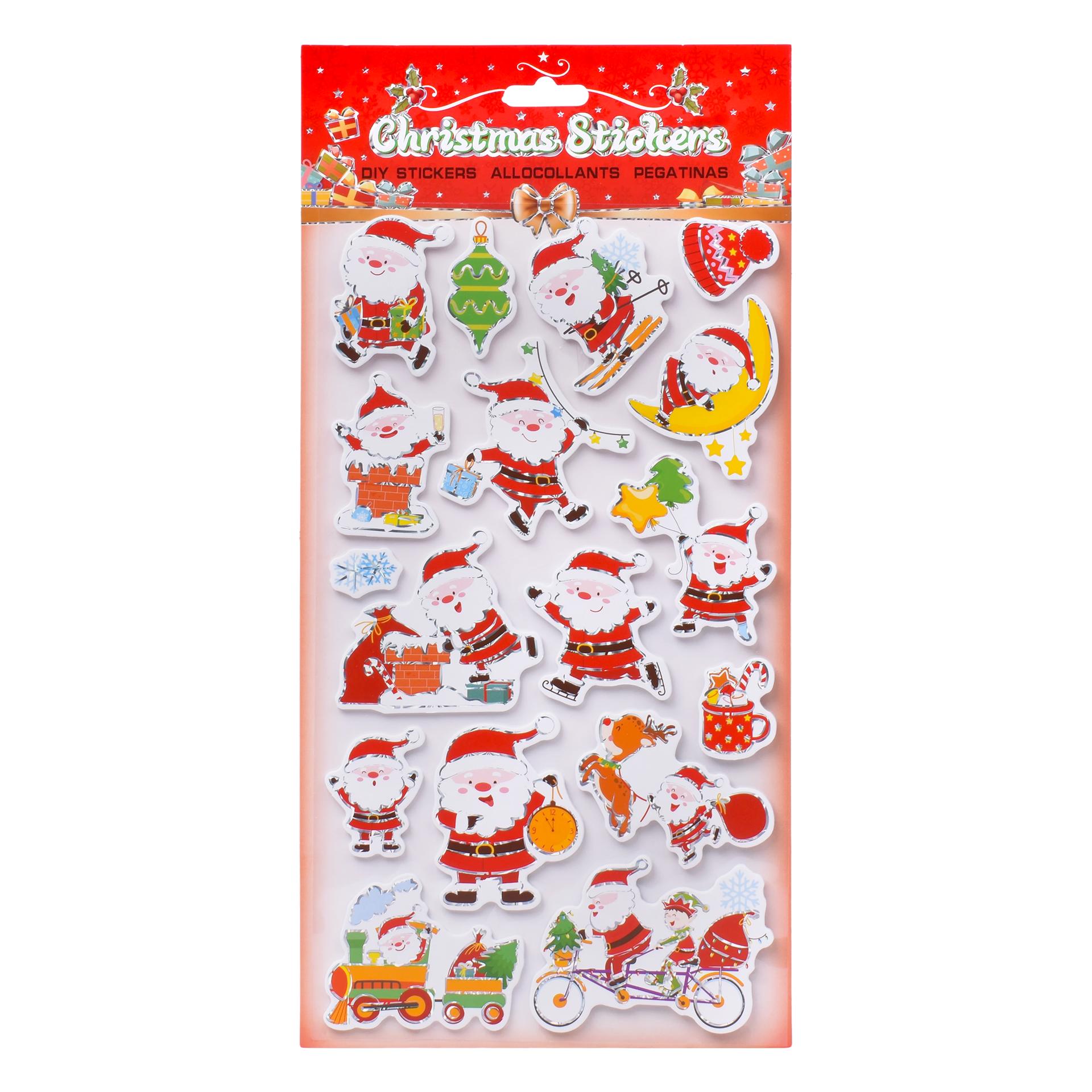 AUTOCOLANTES NATAL 14X30CM SK 207-333 CX240 AUTOCOLANTES NATAL 14X30CM SK 207-333 CX240