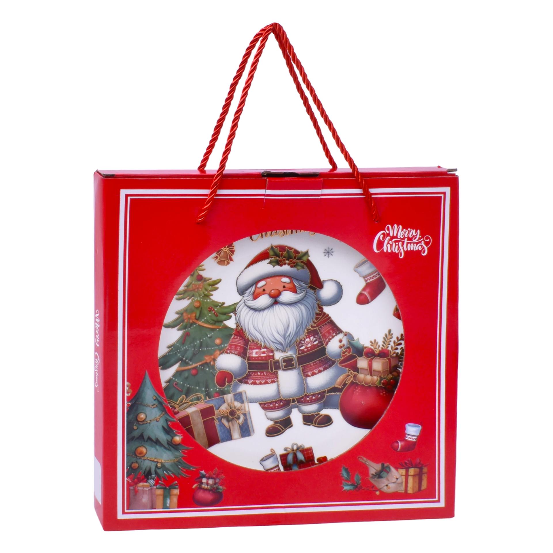 PRATO NATAL 25CM SK 207-367 CX24