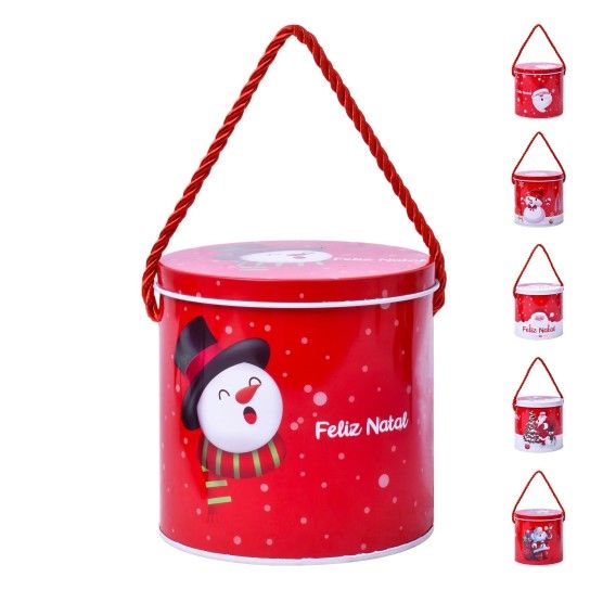 LATA NATAL 11X11X11CM SK 298-6300-01 CX48 LATA NATAL 11X11X11CM SK 298-6300-01 CX48