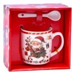 CANECA C/COLHER 9X9CM SK 207-366-01 CX60 CANECA C/COLHER 9X9CM SK 207-366-01 CX60