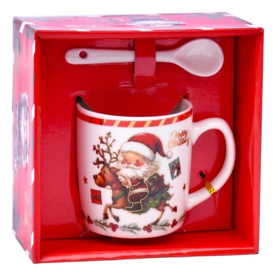 CANECA C/COLHER 9X9CM SK 207-366-01 CX60 CANECA C/COLHER 9X9CM SK 207-366-01 CX60