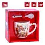 CANECA C/COLHER 9X9CM SK 207-366 CX60 CANECA C/COLHER 9X9CM SK 207-366 CX60