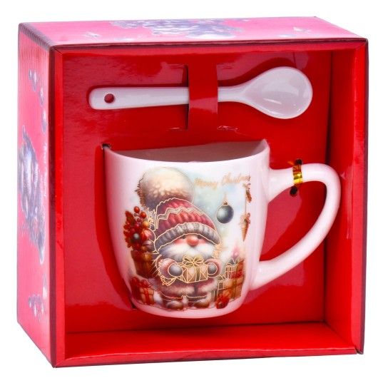 CANECA C/COLHER 9X9CM SK 207-366 CX60 CANECA C/COLHER 9X9CM SK 207-366 CX60