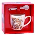 CANECA C/COLHER 9X9CM SK 207-366 CX60 CANECA C/COLHER 9X9CM SK 207-366 CX60